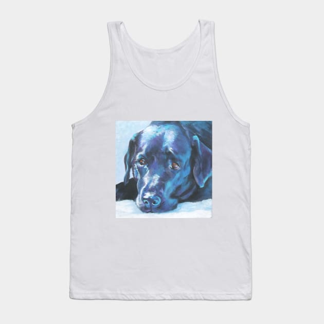 Labrador Retriever Fine Art Painting Tank Top by LASHEPARD